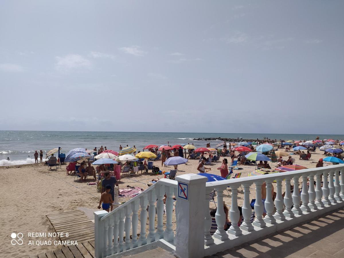 Estudio Wifi Bano 1 Sofa Cama Doble Piscina Playa 100Mts Торевьиа Экстерьер фото